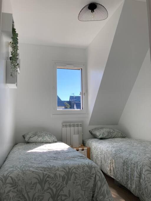 Cabourg, Appartement T2 Acces Direct Mer Luaran gambar